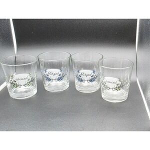 Libbey‎ Sauced, Blitzed Glasses Under the Influence Old-Fashion Barware Set of 4